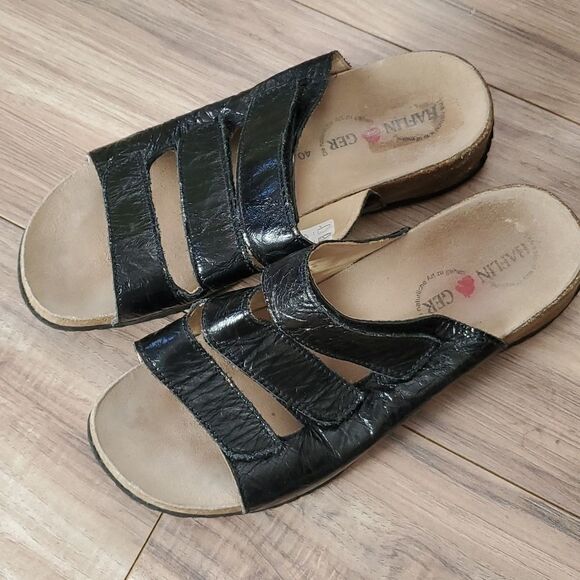 Haflinger | Leather Velcro Strap Sandals - Picture 1 of 6